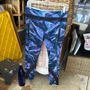 Lululemon Athletica Blue Leggings for Active Comfort